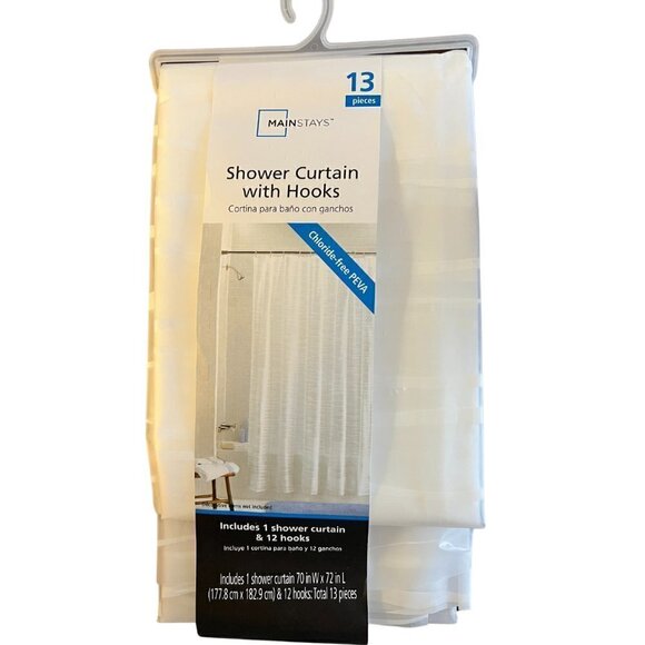 Shower Curtain - Clear - Picture 1 of 2